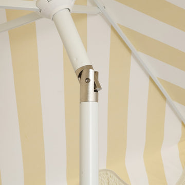 Collins 9 ft. Classic Cottage Tassel Market Patio Umbrella